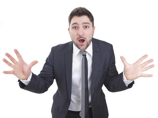 surprised businessman