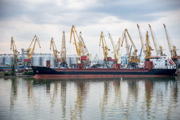 Industrial port Odessa