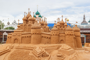 Кремль из песка