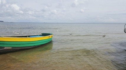 Naklejka premium Łódź