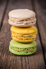 Assorted macaroons vintage