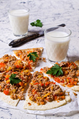 Traditional Asian thin tortilla