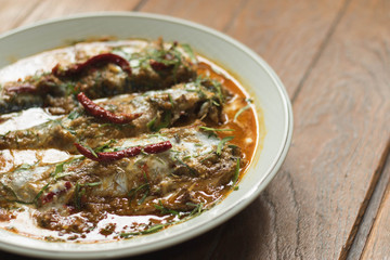 food is name chu chi pla,Saba