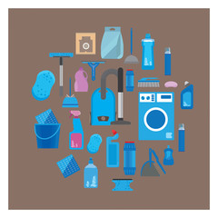 Poster home cleaning