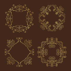 Collection of four monograms