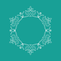 monogram frame
