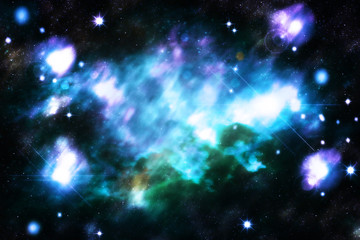 Abstract Starry Background