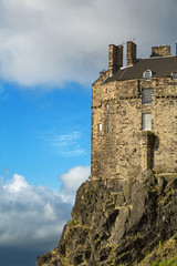 Fototapeta na wymiar Edinburgh Castle detail