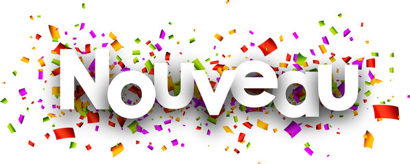 Fototapeta premium New paper banner.