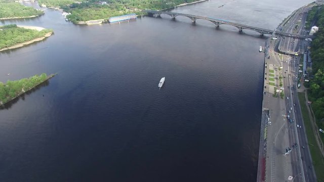 Yacht On The River 