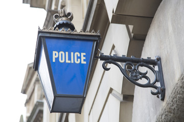 Police Station Sign