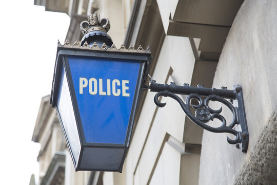 Police Station Sign