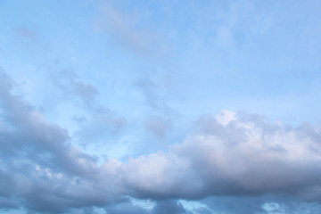 Fototapeta na wymiar Cloud and Blue Sky.