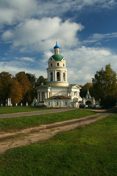 Orthodoxy church in Russia, Grebnevo, Moscow region