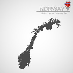 Norway map and location