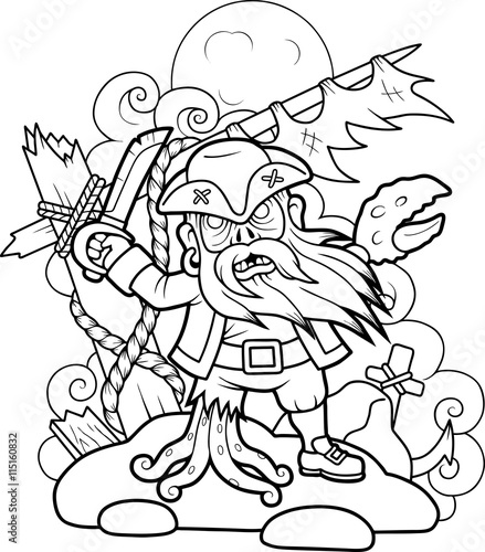 "pirate zombie " Imágenes de archivo y vectores libres de derechos en