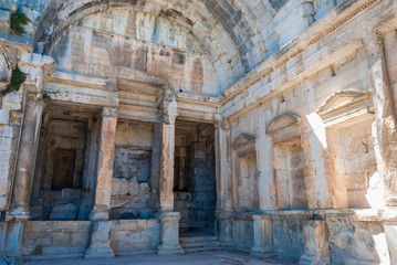 Fototapeta premium Nîmes, jardin de la fontaine.