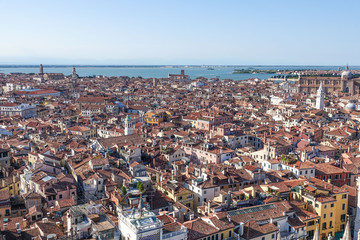 Obraz premium The City of Venice - amazing aerial view