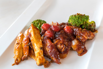 Pork Rib Grilled