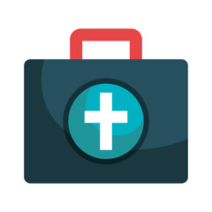 Medical health graphic design, vector illustration icon.