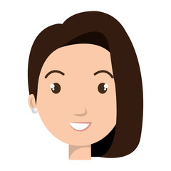 Fototapeta premium Young and beautiful woman cartoon, vector illustration graphic design.
