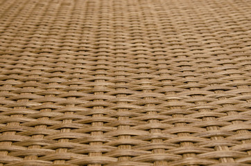 Brown rattan texture for background