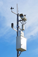 Video camera for monitoring traffic conditions