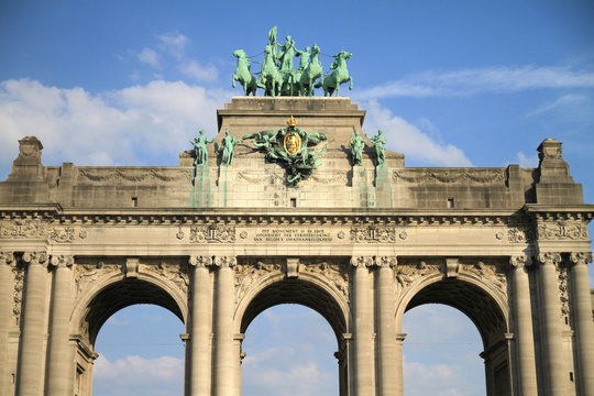Arco del Cinquentenario. Bruselas. B&eacute;lgica