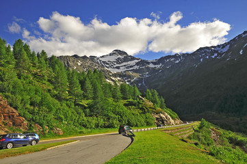 Fototapeta na wymiar Il Passo del Sempione, Svizzera