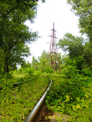 Obraz premium Old railroad