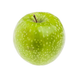 Nice fresh apple isolated on white background
