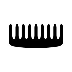 Comb vector icon. For web and mobile. Flat style.