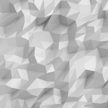 Grayscale 3D Mosaic