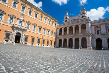 Fototapeta na wymiar Piazza di San Giovanni in Laterano