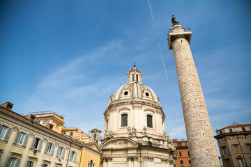 Fototapeta na wymiar Trajan's Forum, Rome