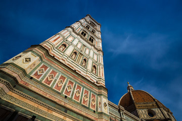 The Duomo and Giotto's Bell Tower in Florence, Italy
