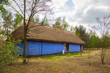 Fototapeta na wymiar A heritage park in Lowicz, Poland 