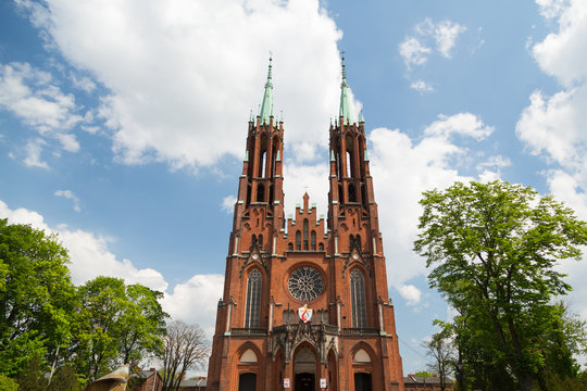 The Church of Our Lady of Consolation in Zyrardow, Poland
