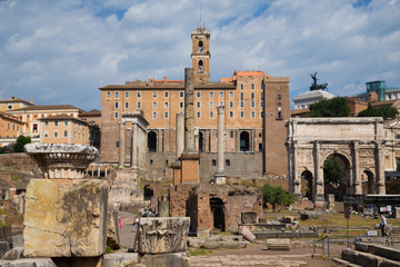 Naklejka premium Roman Forum, Rome
