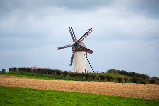 A windmill in Skerries, Co. Dublin, Ireland
