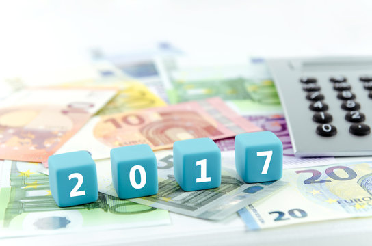 2017, Geld, Taschenrechner