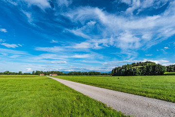 Föhnstimmung in Oberbayern