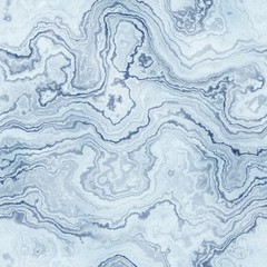 Seamless texture of blue marble pattern for background / illustration - 115182661