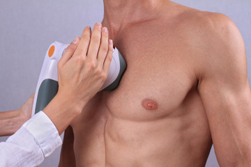 Laser hair removal treatment