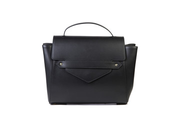 leather female bag on a white background Online Shop