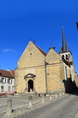 Obraz premium Eglise Saint-Martin, ville de Jouy -en-Josas