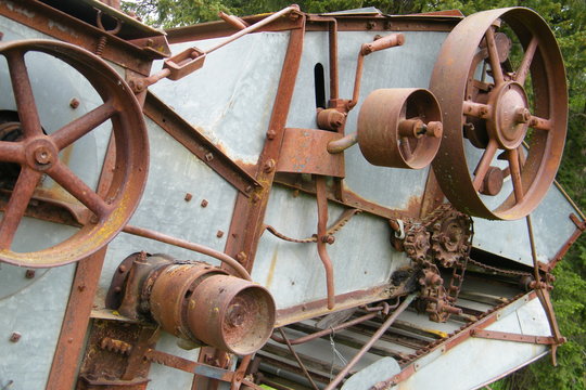 Rusty Old Farm Equipment