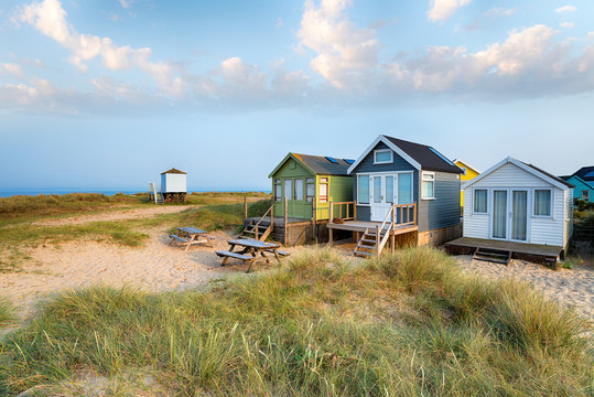 Mudeford Spit Beach Huts