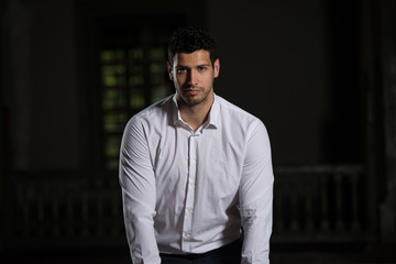 Portrait Of Young Muslim Man