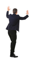 Businessman, isolated on white